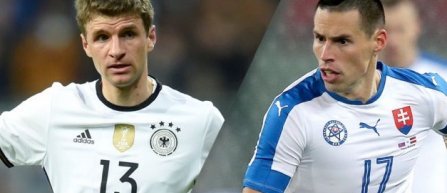Euro 2016: Germania - Slovacia, un meci din optimi cu nemtii favoriti